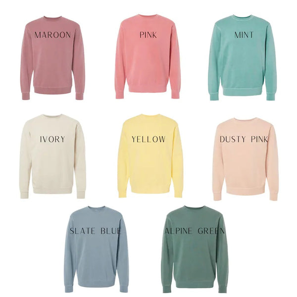 The Neily Sweatshirt - Custom Embroidered Quote Sweatshirt, Personalized Embroidered Sweatshirt, Perfect Gift For Book Lovers, Inspirational Quote Message Shirt