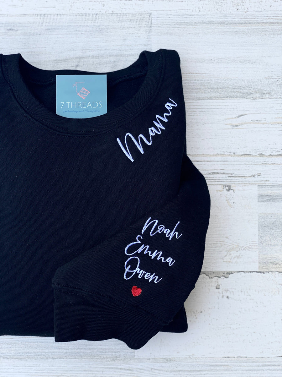 ✨ IN MY MOM ERA™ ✨ - Embroidered Tee – Little Mama Shirt Shop LLC