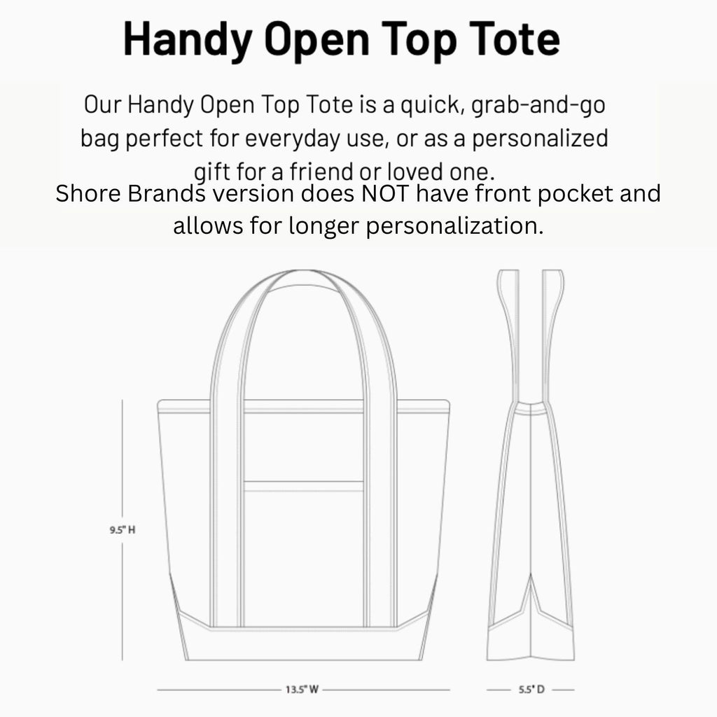Mini Canvas Tote - Personalized Embroidered Bag | Custom Monogram Small Tote