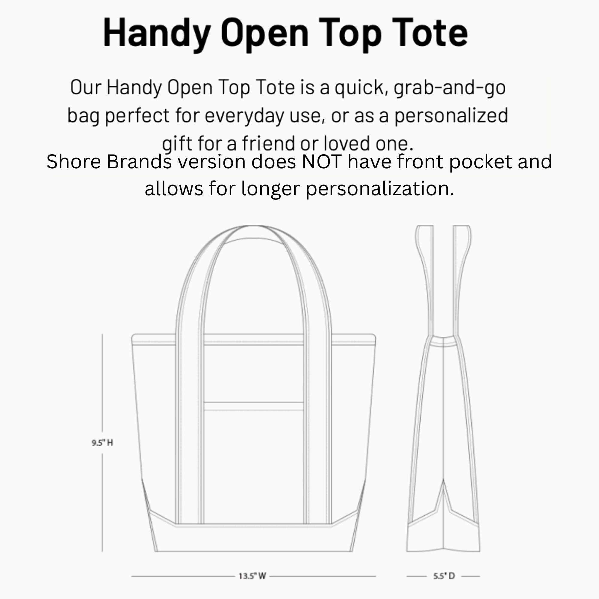 Mini Canvas Tote - Personalized Embroidered Bag | Custom Monogram Small Tote