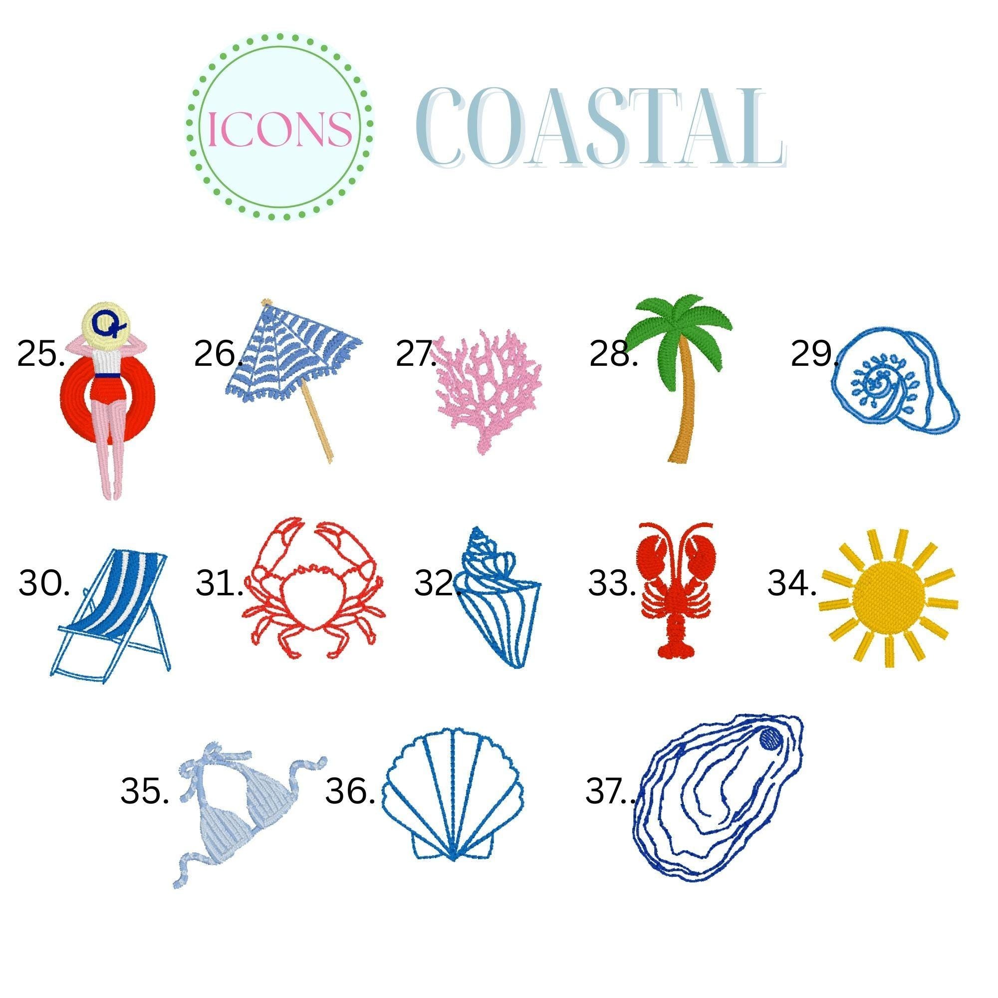 Canvas Boat Tote – Personalized Embroidered Tote Bag With Custom Icons