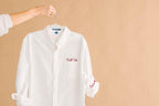 Embroidered Button Down - Personalized Bridal Party Shirts | Wrinkle Resistant Oxford Blend