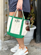 Mini Canvas Tote - Personalized Embroidered Bag | Custom Monogram Small Tote
