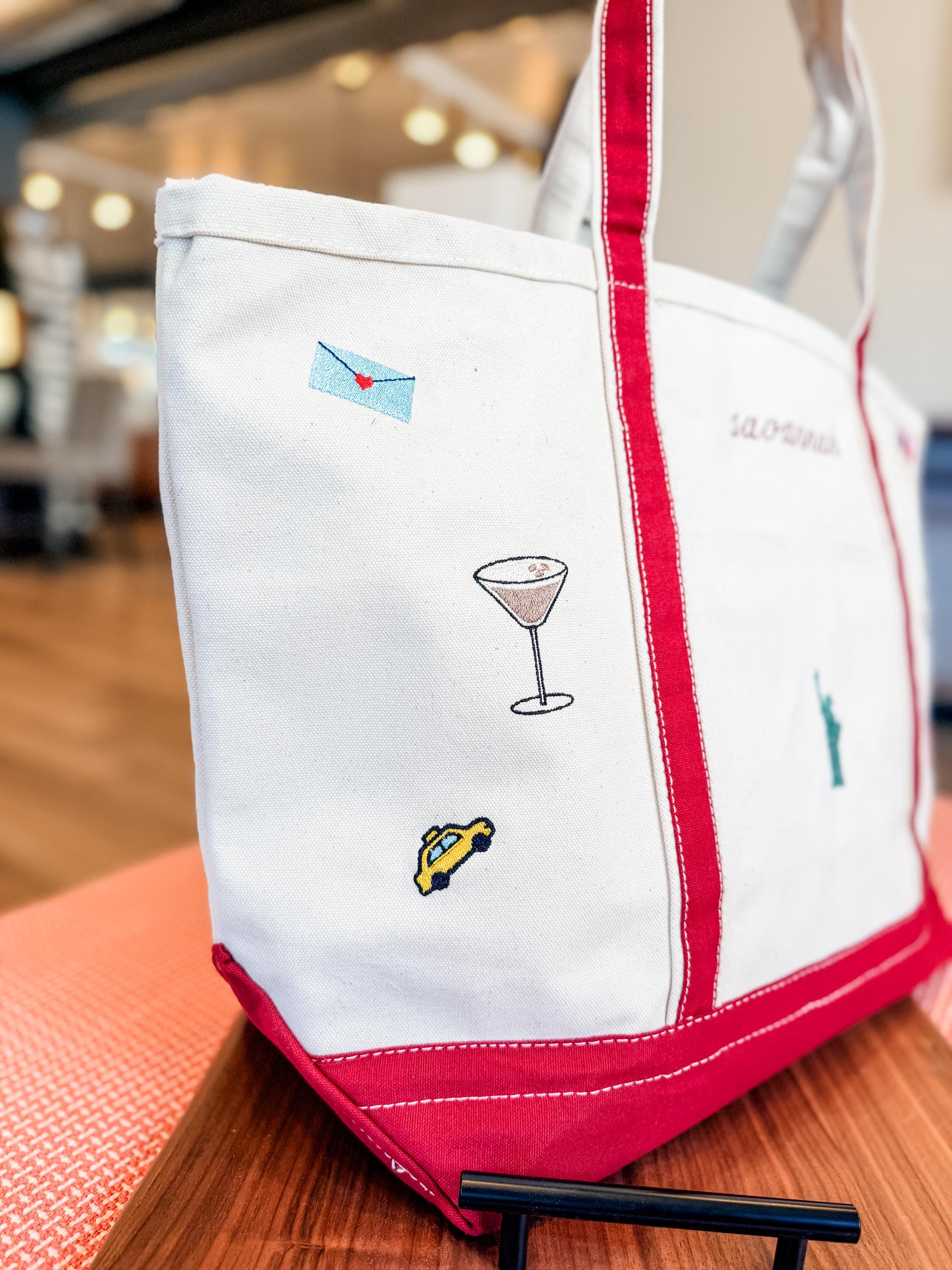 Large Zipper Tote Bag - Heavy Duty Canvas With Pockets & Reinforced Handles