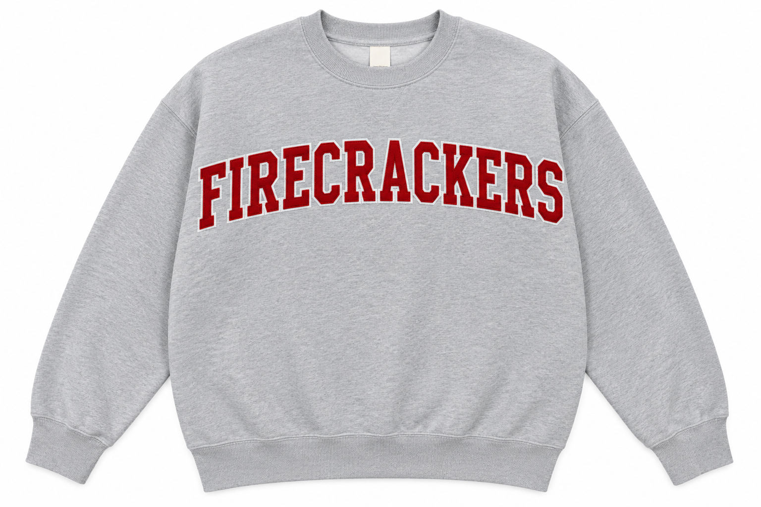 Firecracker Applique Crewneck
