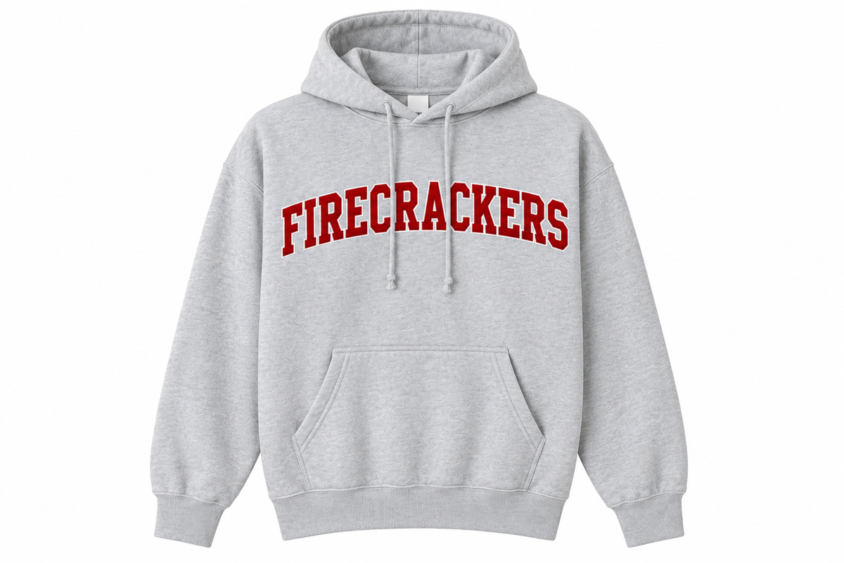 Firecracker Applique Hoodie