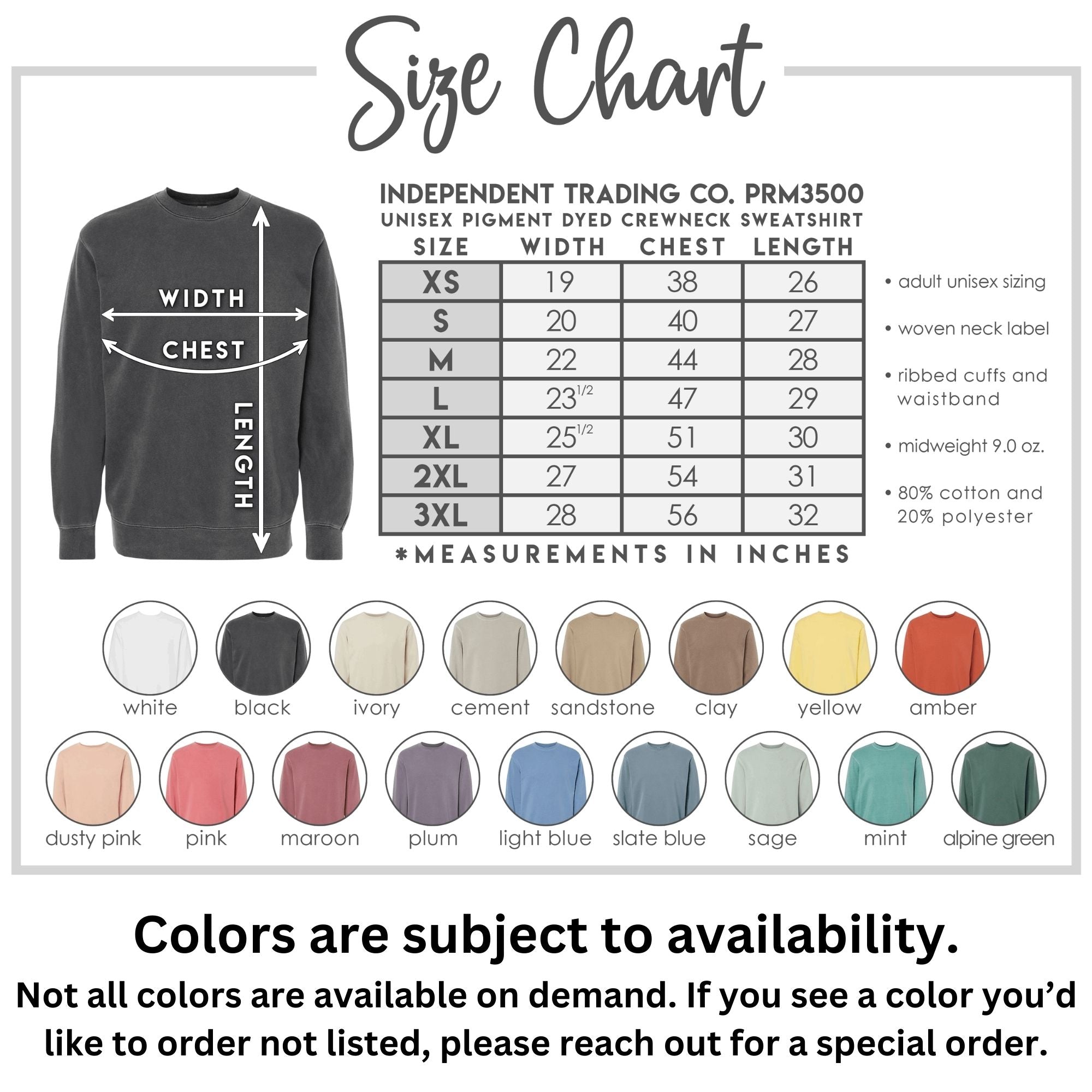 The Madison Varsity Stitch Sweatshirt