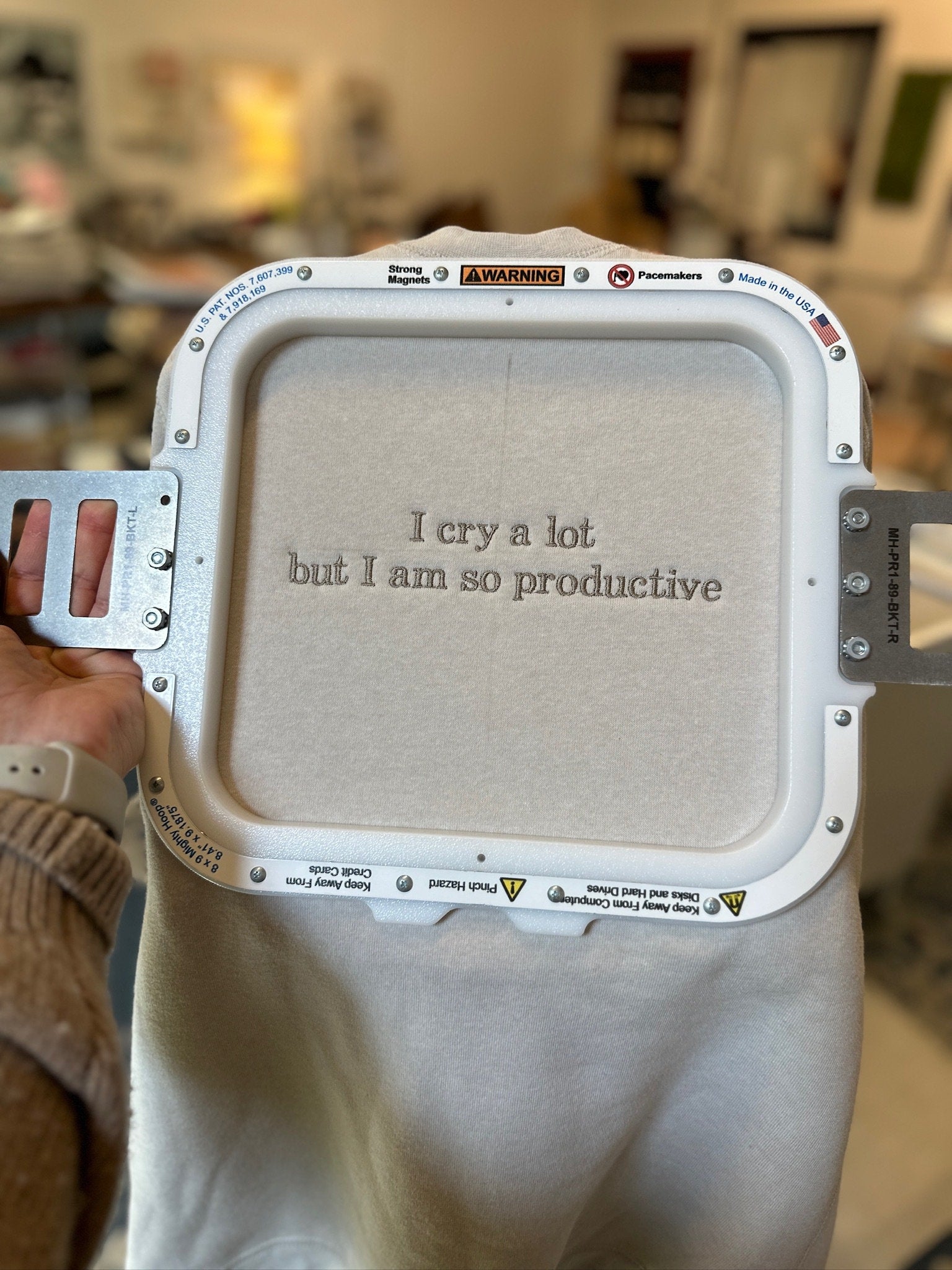 The I Cry A Lot Sweatshirt