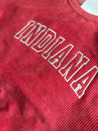 Comfy Corded Crew With Varsity Stitch Lettering, Graduation Gift For Seniors, College Grad Idea, High School Grad Party Gift, Oversized Crew