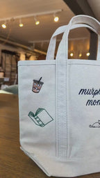 Mini Canvas Tote - Personalized Embroidered Boat Bag for Bachelorette Party