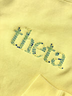 The Maggie Botanical Embroidered Flowers Sweatshirt