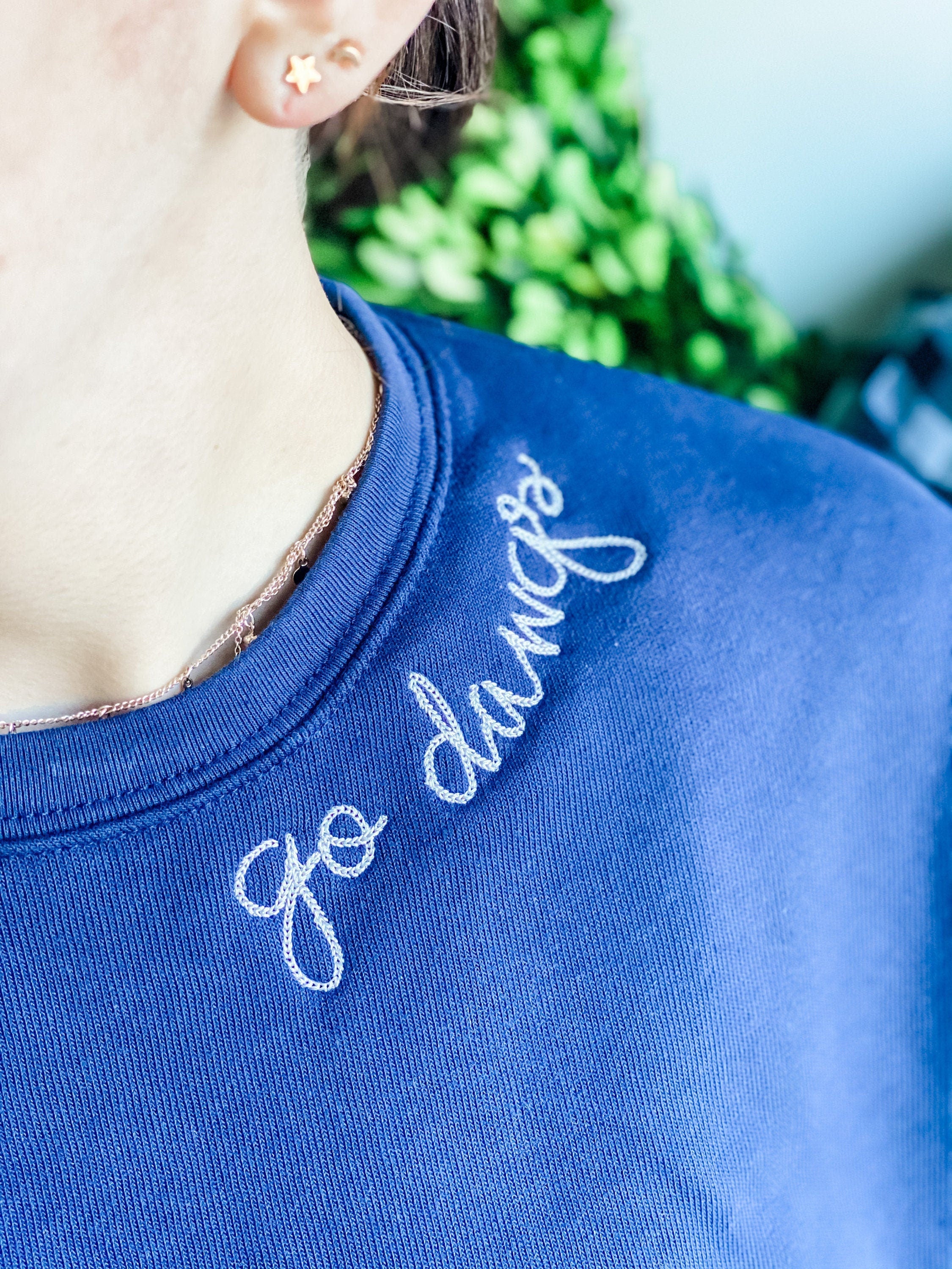 The Audrey Chain Stitch Sweatshirt