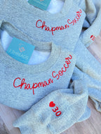 The Audrey Neckline Sweatshirt With Sleeve