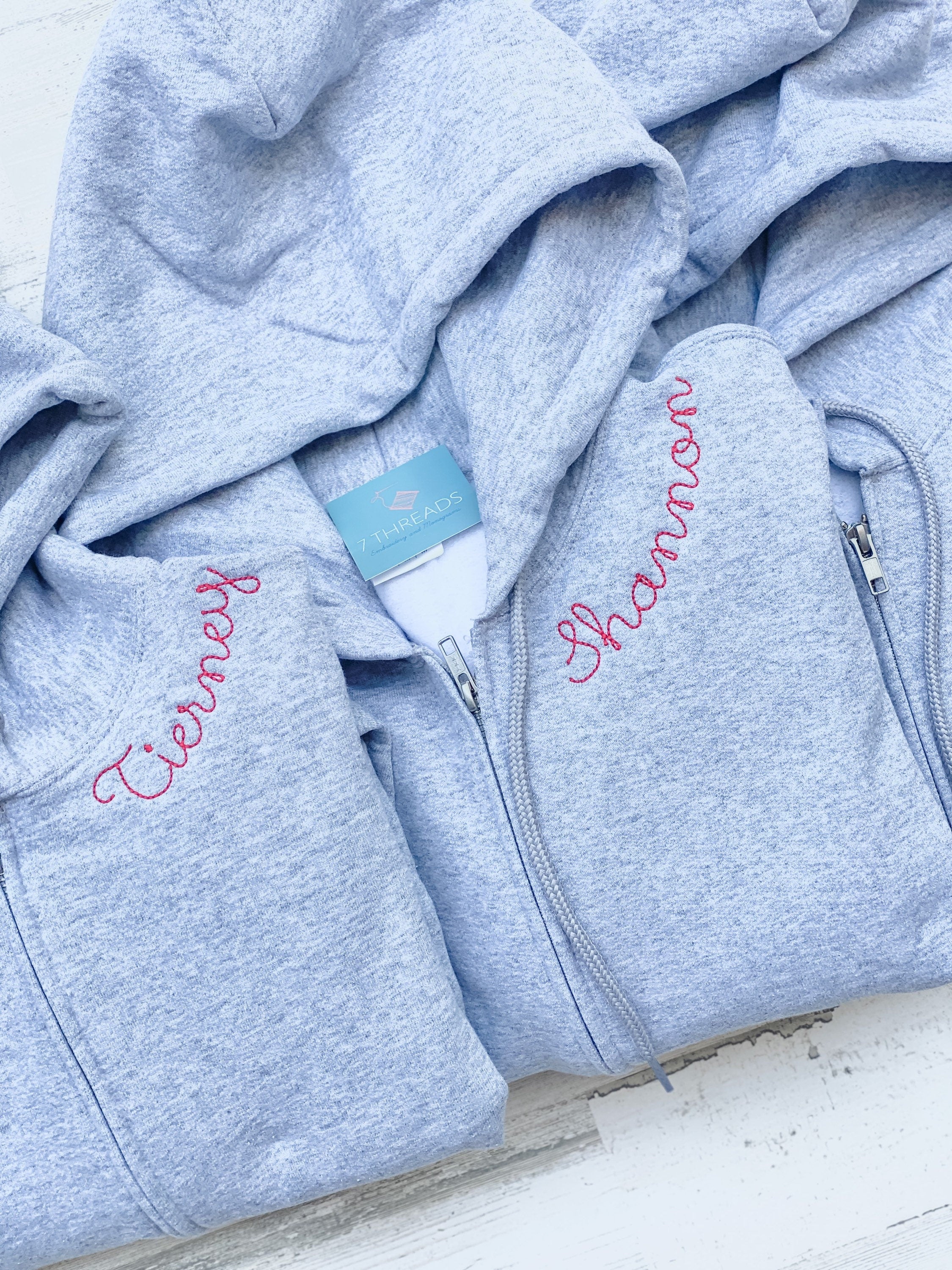 The Julia Neckline Zip Up Sweatshirt