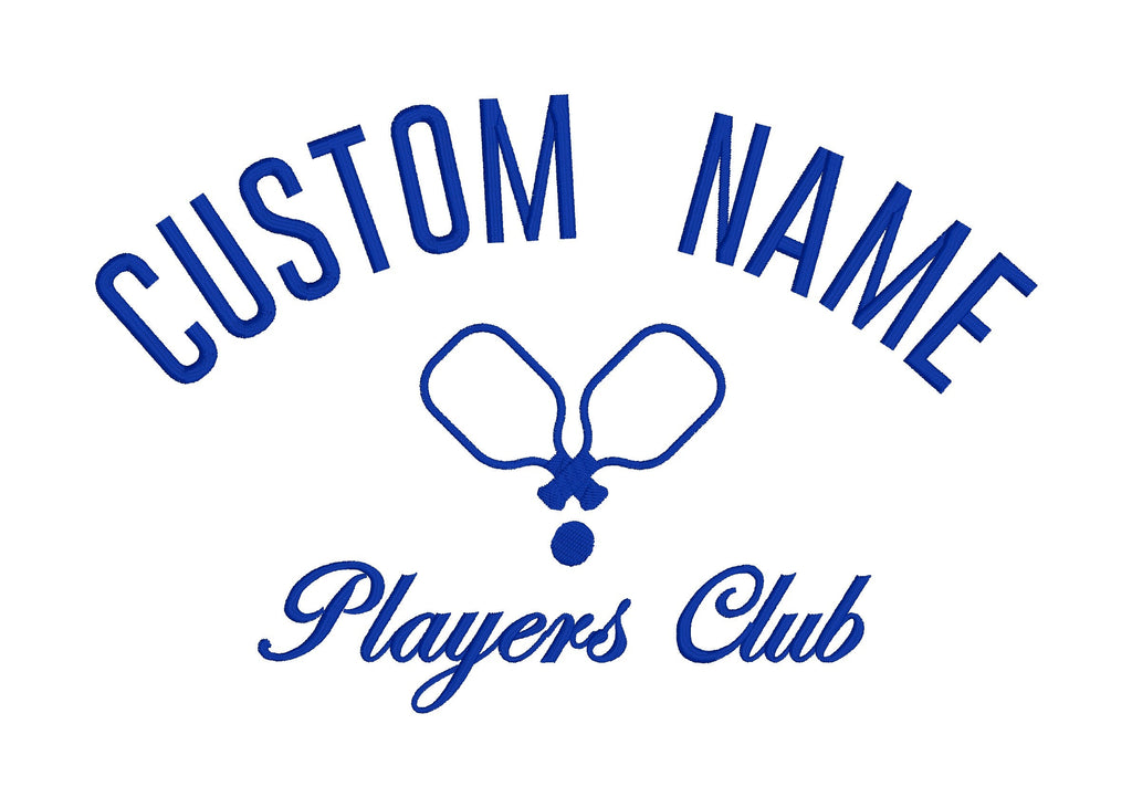 The Wendy Personalized Pickleball League Sweatshirt, Vintage Style Pickleball Sweatshirt, Embroidered Preppy Style, Pickleball Lover Gift, Pickle Ball