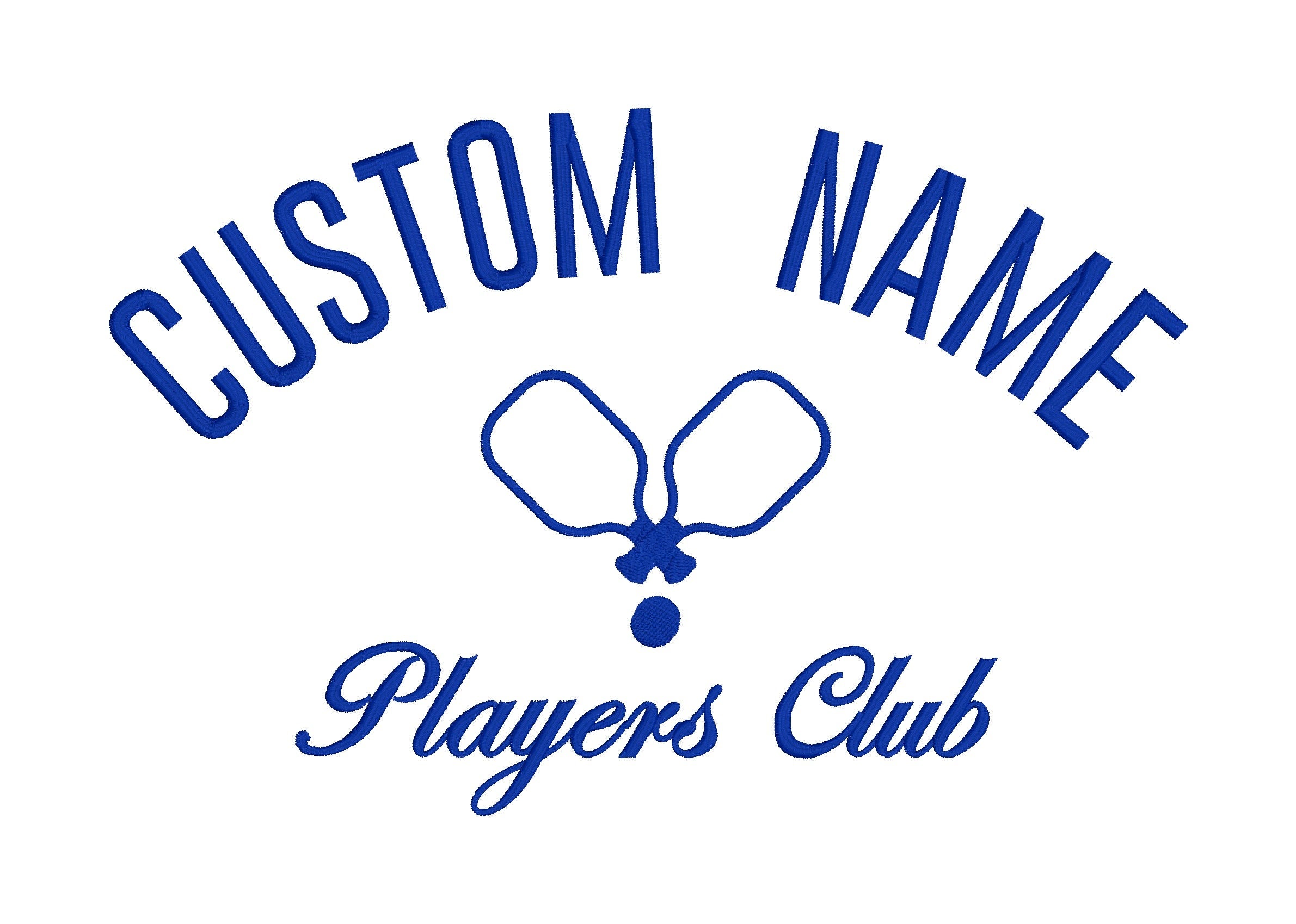 The Wendy Personalized Pickleball League Sweatshirt, Vintage Style Pickleball Sweatshirt, Embroidered Preppy Style, Pickleball Lover Gift, Pickle Ball