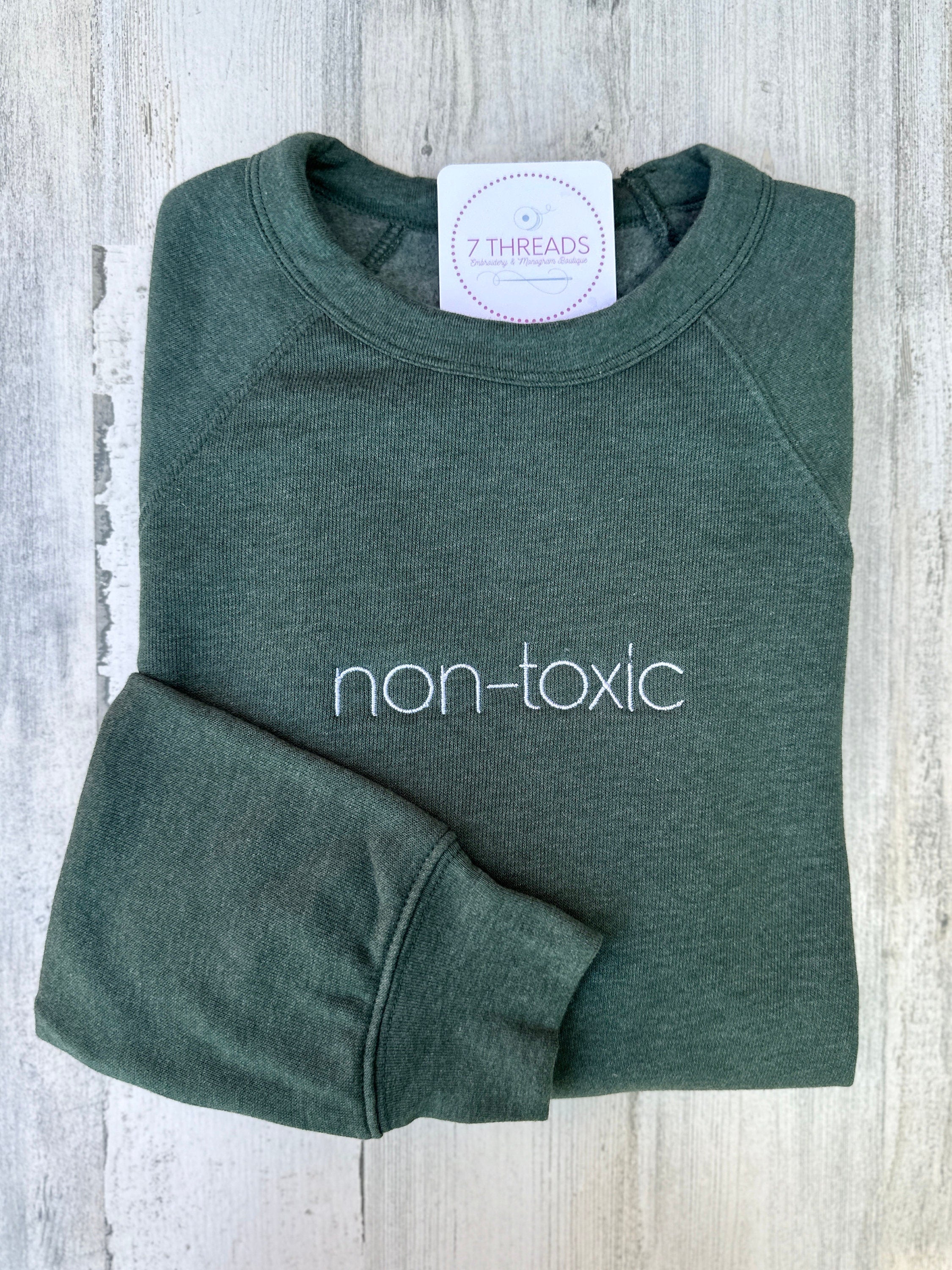 The Simple Embroidered Sweatshirt