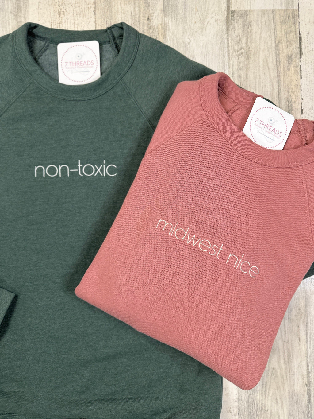 The Simple Embroidered Sweatshirt